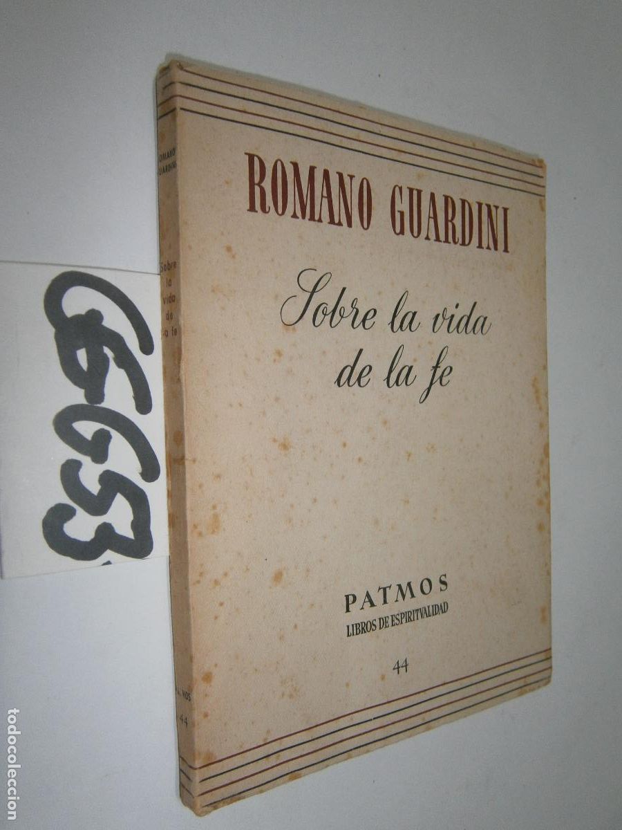 Libros de segunda mano: SOBRE LA VIDA DE LA FE - Foto 1