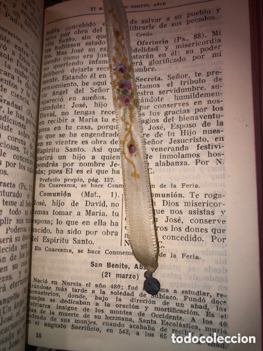 Libros de segunda mano: Misal completo (V.Molina 1947) - Foto 4