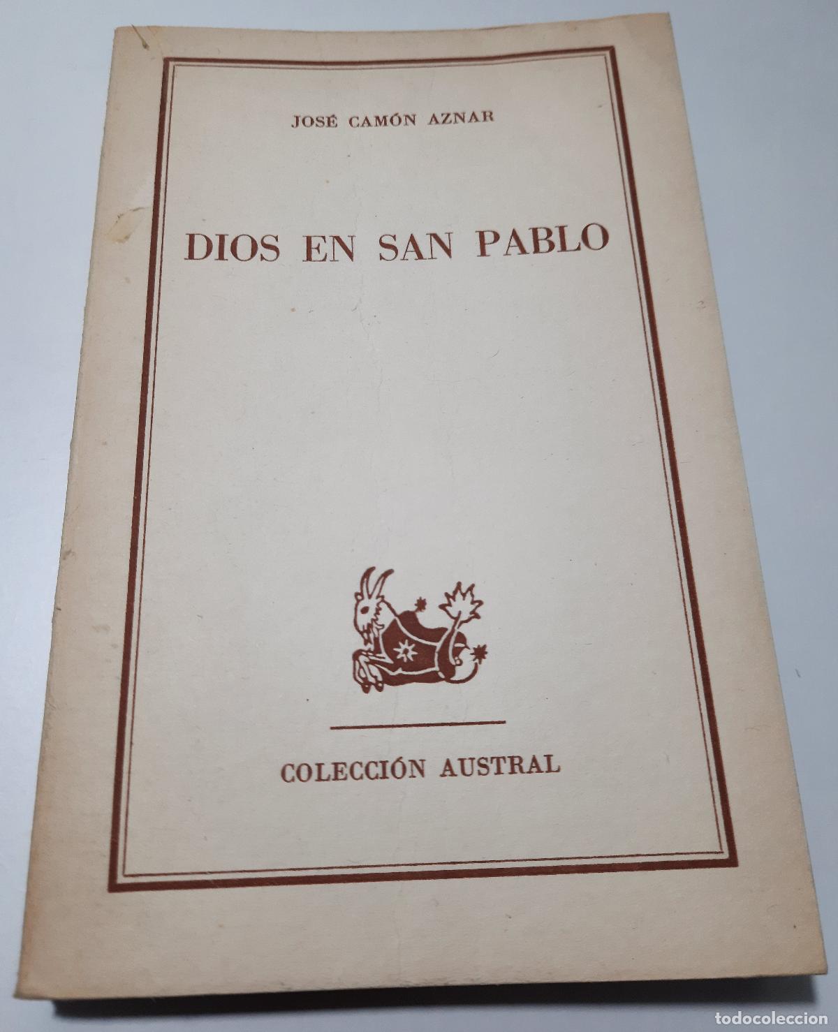Libros de segunda mano: Dios en San Pablo - Camon Aznar, Jose - Foto 1