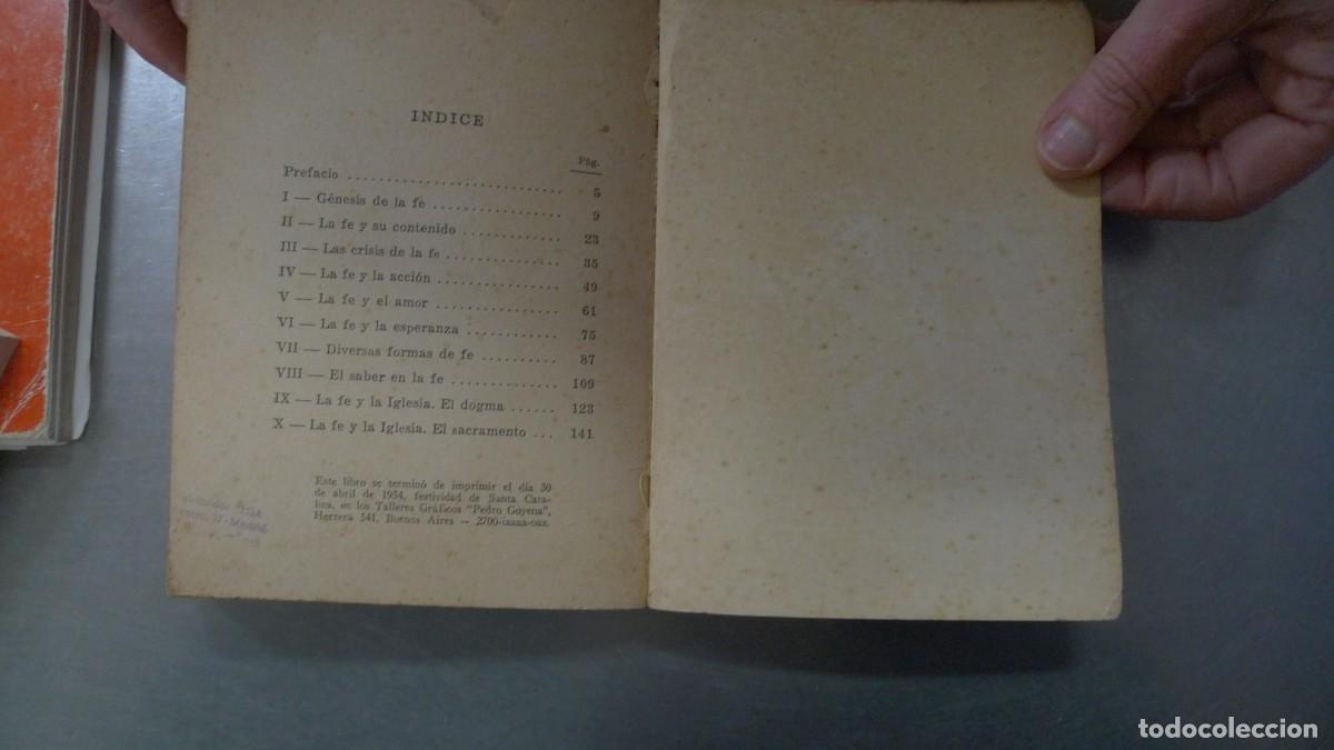 Libros de segunda mano: Vida de la Fe - Romano Guardini - Foto 4