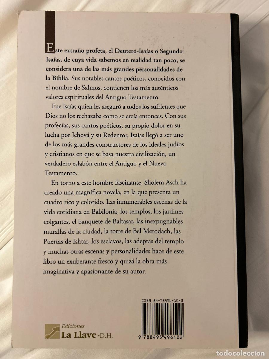 Libros de segunda mano: El profeta -Sholem Asch- - Foto 2