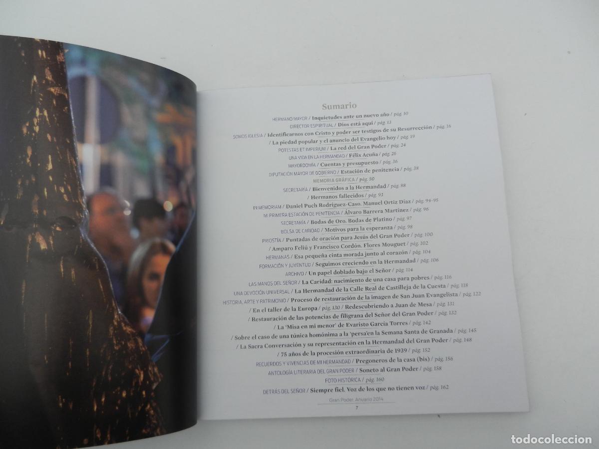 Libros de segunda mano: GRAN PODER - ANUARIO 2014 - SEMANA SANTA DE SEVILLA - Foto 2