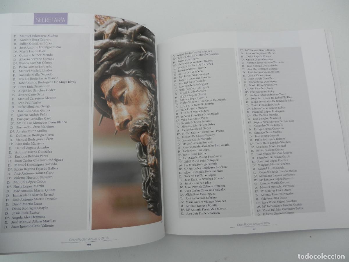 Libros de segunda mano: GRAN PODER - ANUARIO 2014 - SEMANA SANTA DE SEVILLA - Foto 4
