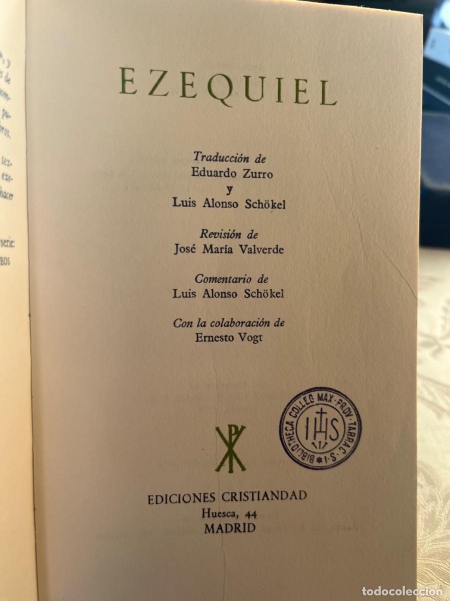 Libros de segunda mano: Los libros sagrados: Ezequiel. - Foto 3