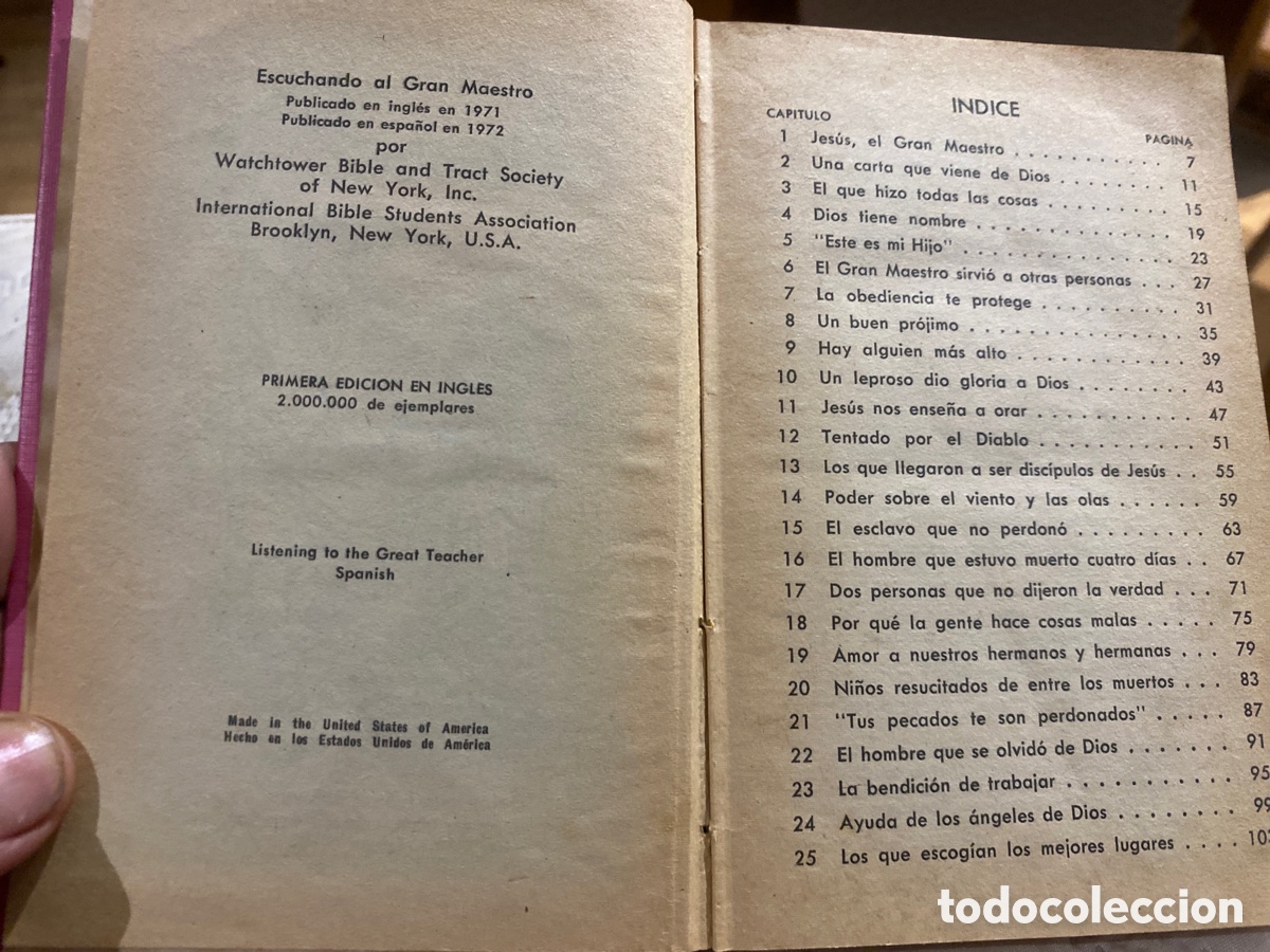 Libros de segunda mano: Escuchando al Gran Maestro. 1972 - Foto 3