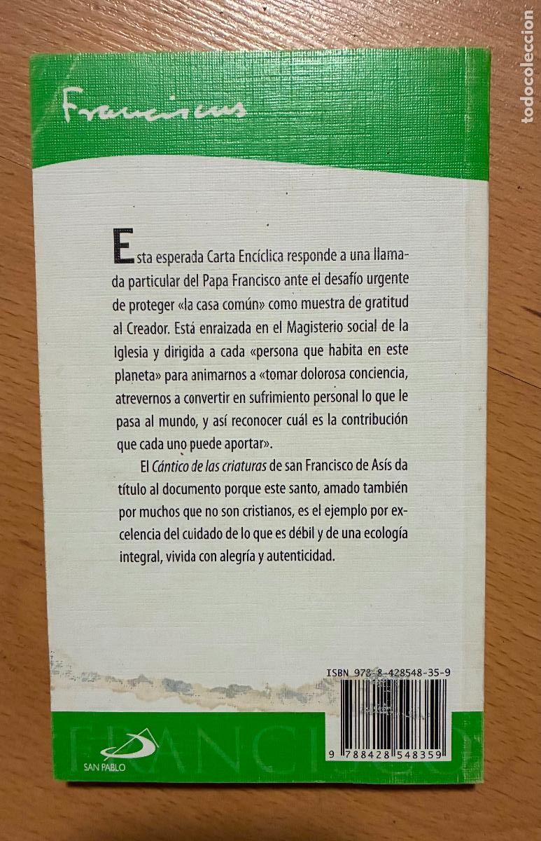 Libros de segunda mano: LAUDATO SI Sobre el cuidado de la casa comun, Franciscus - Foto 2