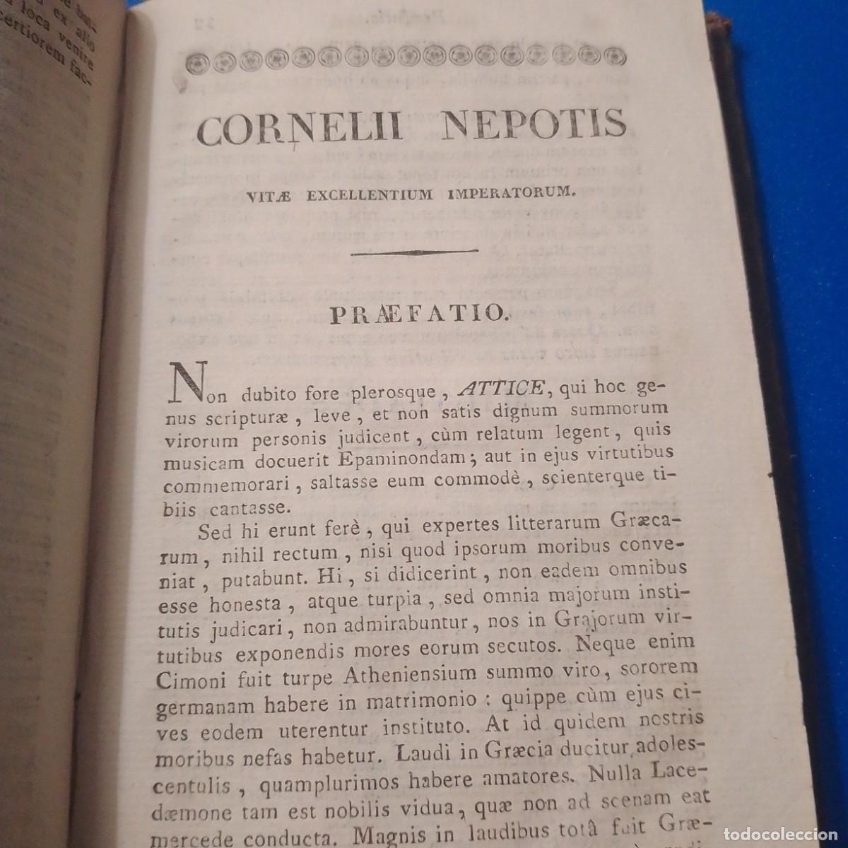 Libros de segunda mano: Antiguo libro 1827 Selecta Ex classicis latinitatis tomo1 - Foto 2