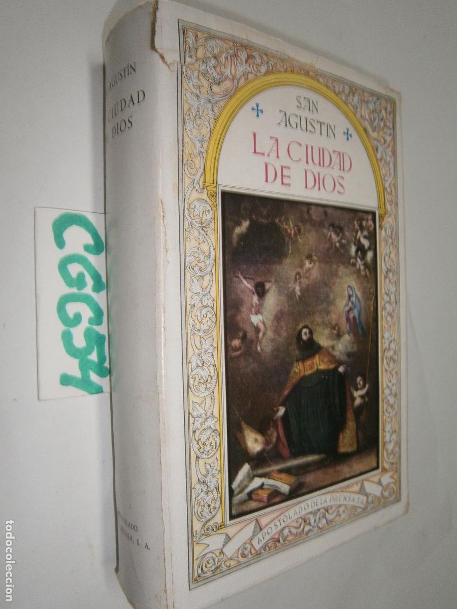 Libros de segunda mano: LA CIUDAD DE DIOS - SAN AGUSTIN - Foto 1