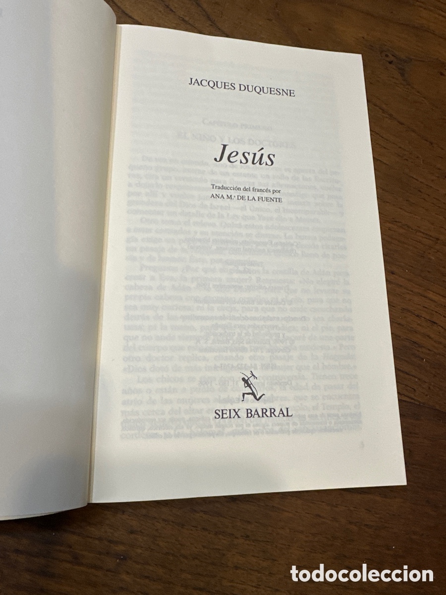 Libros de segunda mano: JES&Uacute;S - JACQUES DUQUESNE - SEIX BARRAL - Foto 2
