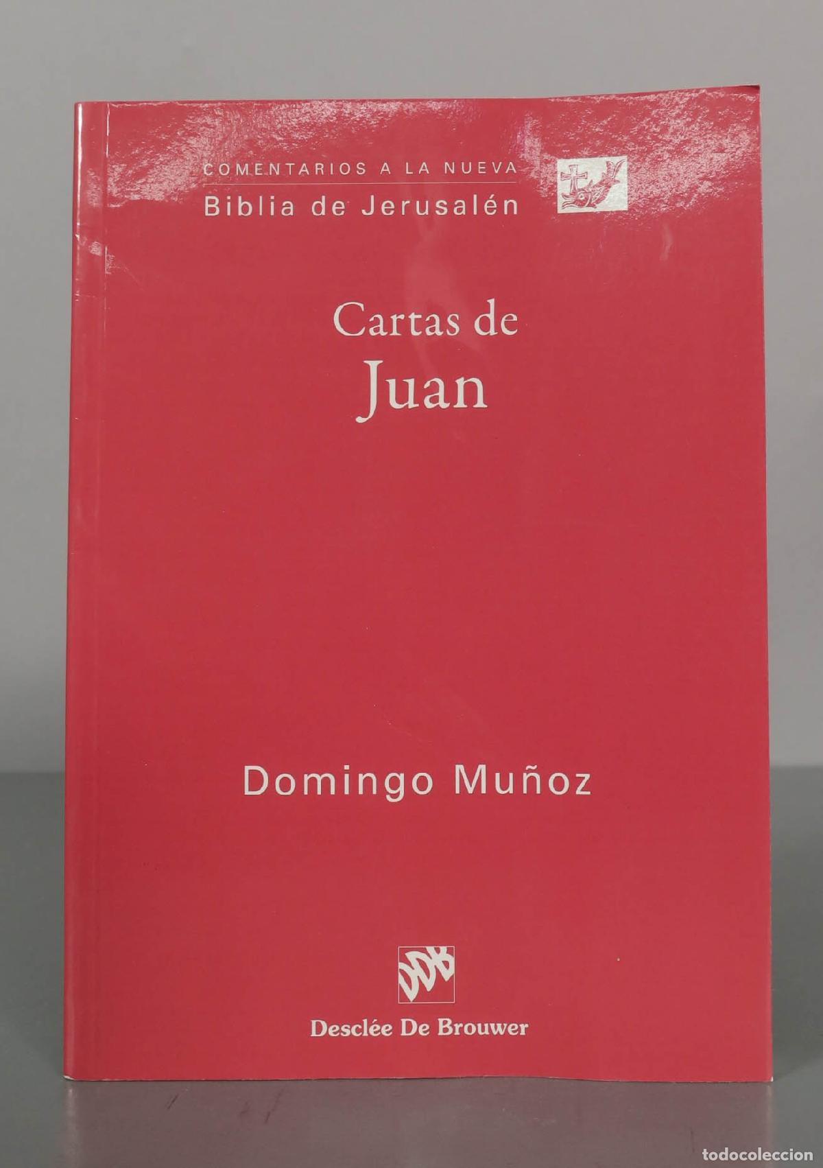 Libros de segunda mano: Cartas de Juan. Domingo Mu&ntilde;oz - Foto 1