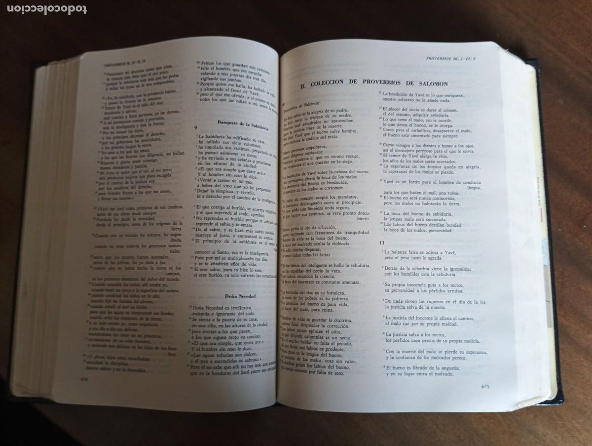 Libros de segunda mano: LA BIBLIA - CIRCULO DE LECTORES - 1970. - Foto 4
