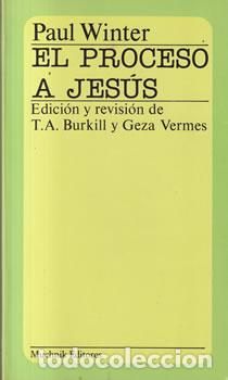 Libros de segunda mano: El proceso a Jes&uacute;s - Paul Winter - Foto 1