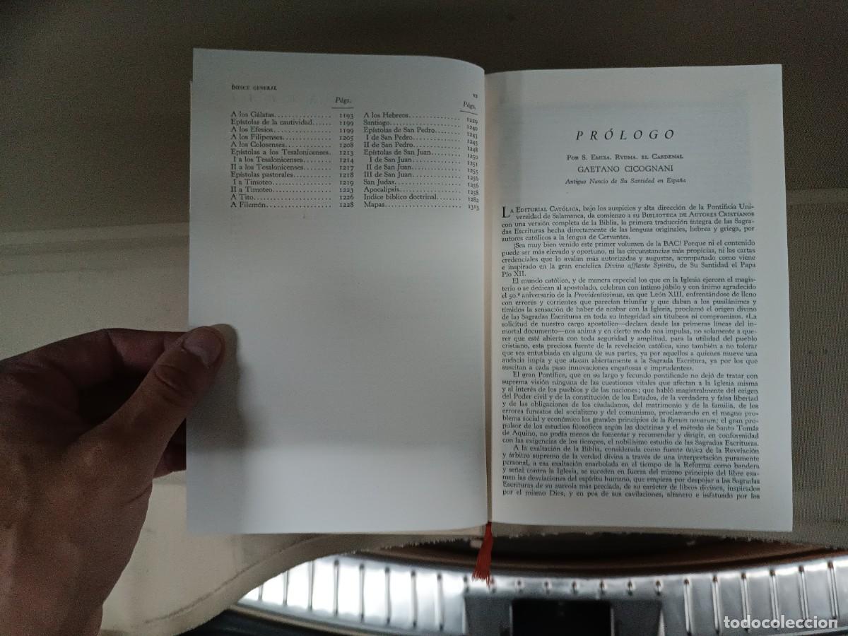 Libros de segunda mano: Sagrada Biblia - N&aacute;car y Colunga. BAC - Foto 6