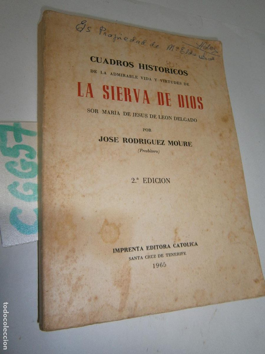 Libros de segunda mano: ANTIGUO LIBRO - LA SIERVA DE JESUS - Foto 1