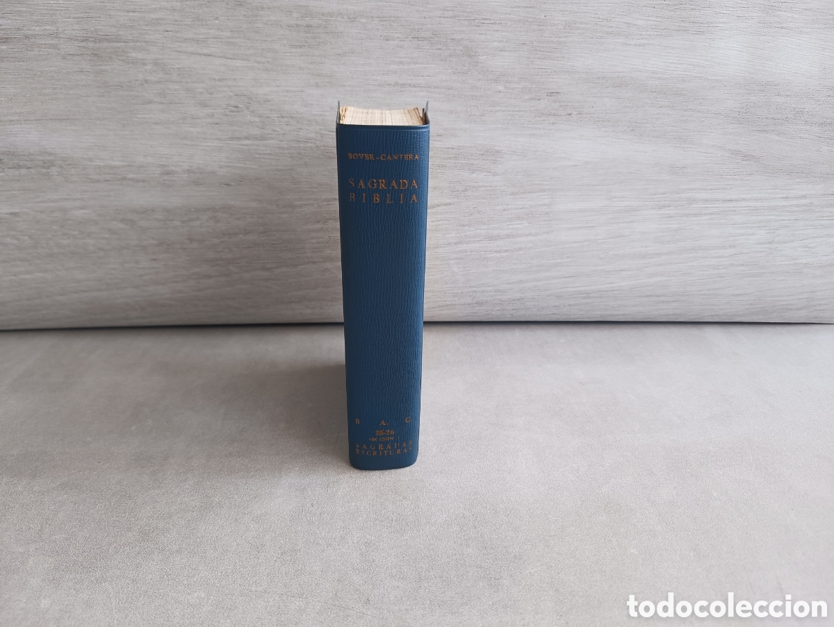 Gebrauchte B&uuml;cher: Sagrada Biblia, Jos&eacute; Mar&iacute;a Bover, Francisco Cantera. Biblioteca de Autores Cristianos, 1961.