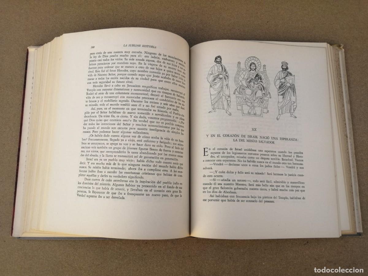 Libros de segunda mano: LA SUBLIME HISTORIA (DANIEL ROPS) - Foto 4