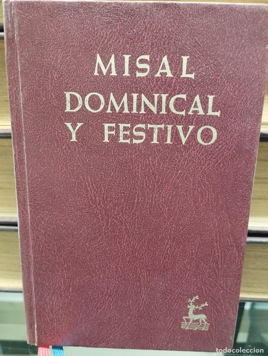Libros de segunda mano: Misal dominical y festivo - Foto 1