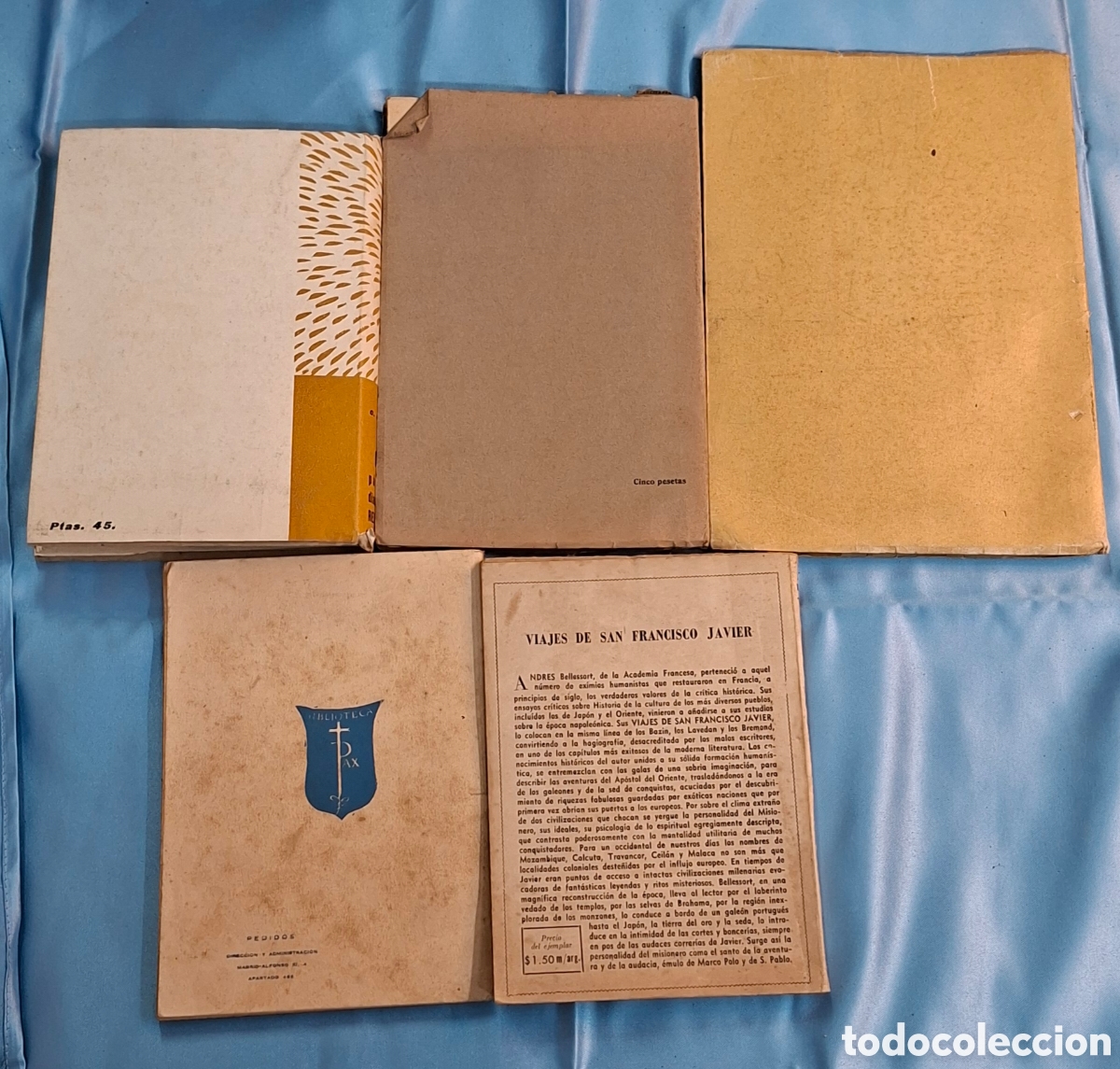 Libros de segunda mano: Conjunto de 5 libros antiguos. - Foto 4
