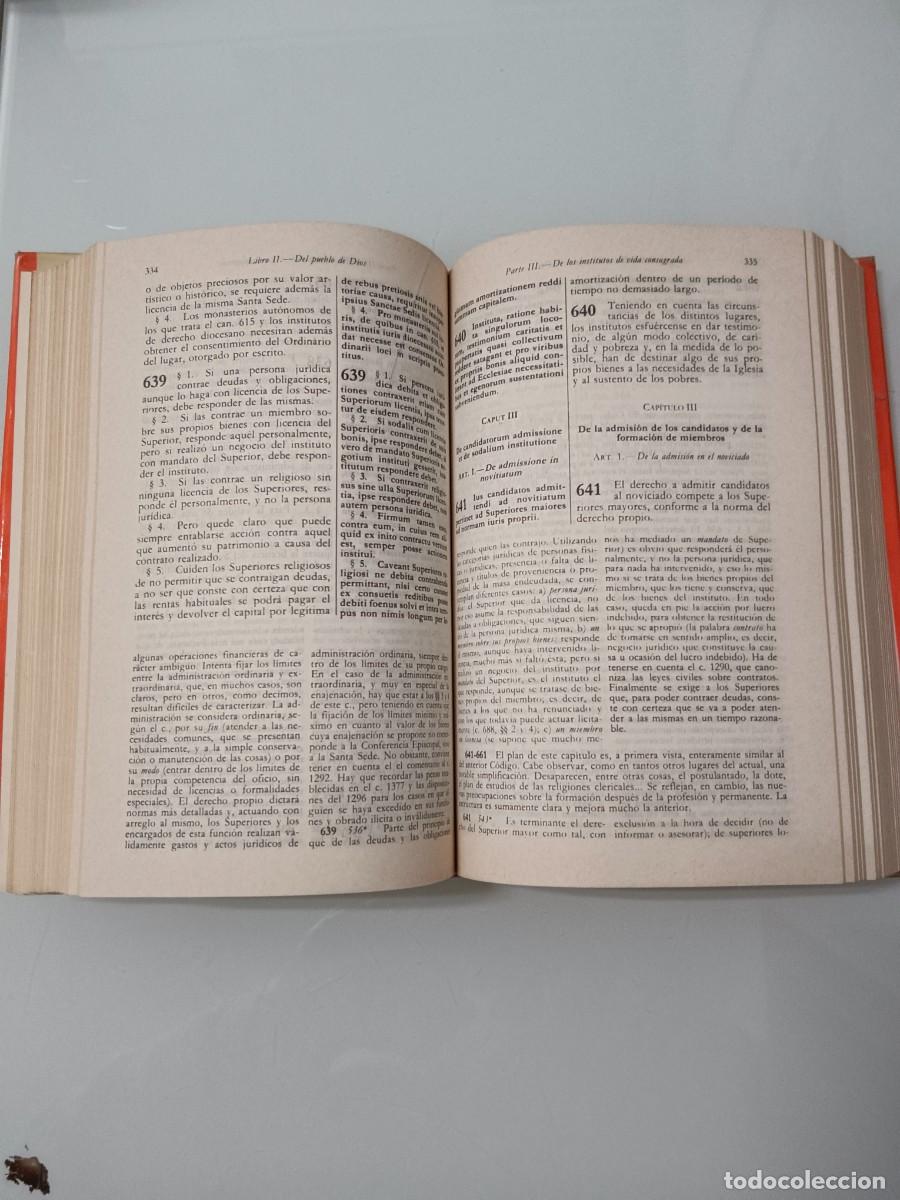 Libros de segunda mano: CODIGO DE DERECHO CANONICO - Foto 6