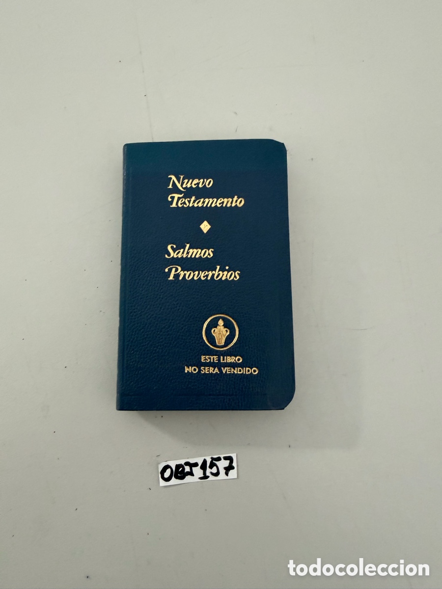 Libros de segunda mano: NUEVO TESTAMENTO- SALMOS PROVERBIOS - Foto 1