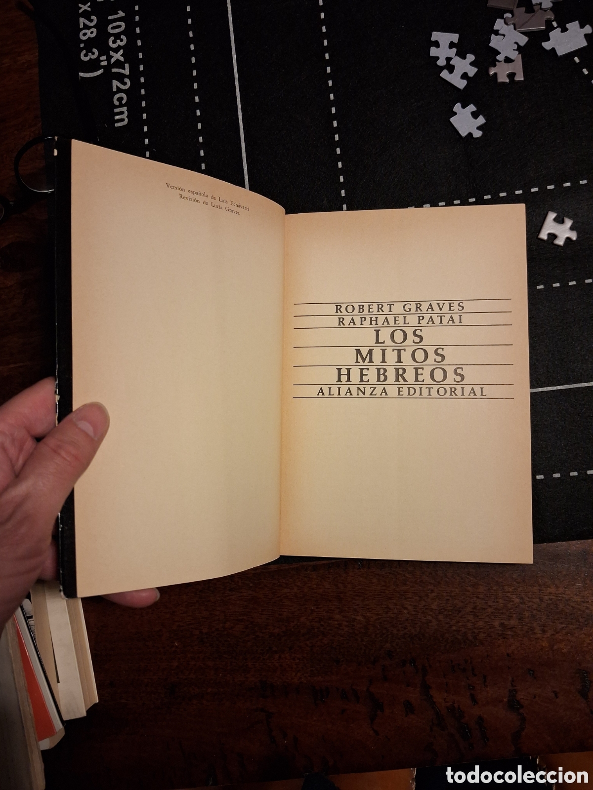 Libros de segunda mano: Los mitos hebreos, Robert Graves - Foto 4