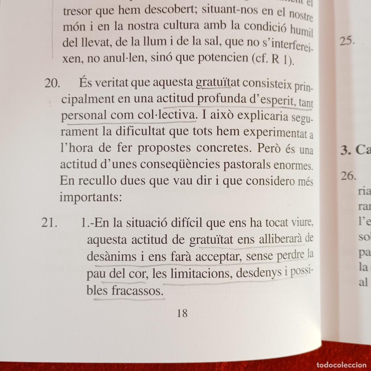 Libros de segunda mano: ASSEMBLEA DIOCESANA - SOLSONA - 1996-1998 - DOCUMENTS / 6806 - Foto 6