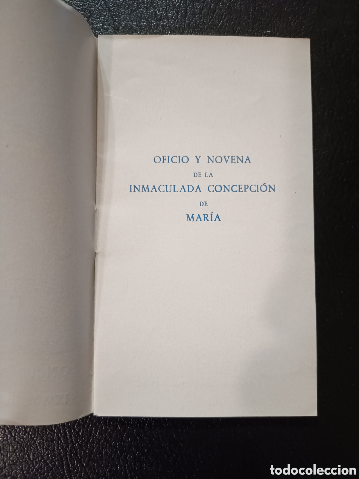 Libros de segunda mano: OFICIO PARVO Y NOVENA DE LA INMACULADA CONCEPCI&Oacute;N 1944 - Foto 3