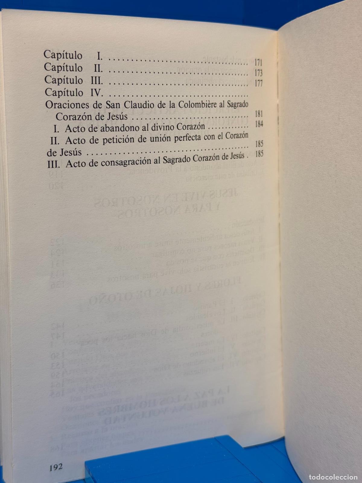 Libros de segunda mano: OBRAS SELECTAS &ndash; APSSA &ndash; CLAUDIO DE LA COLOMBIERE &ndash; 1992 - Foto 6