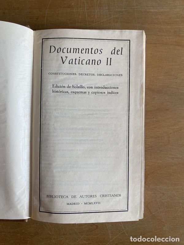 Libros de segunda mano: Documentos del Vaticano II - a - Foto 1