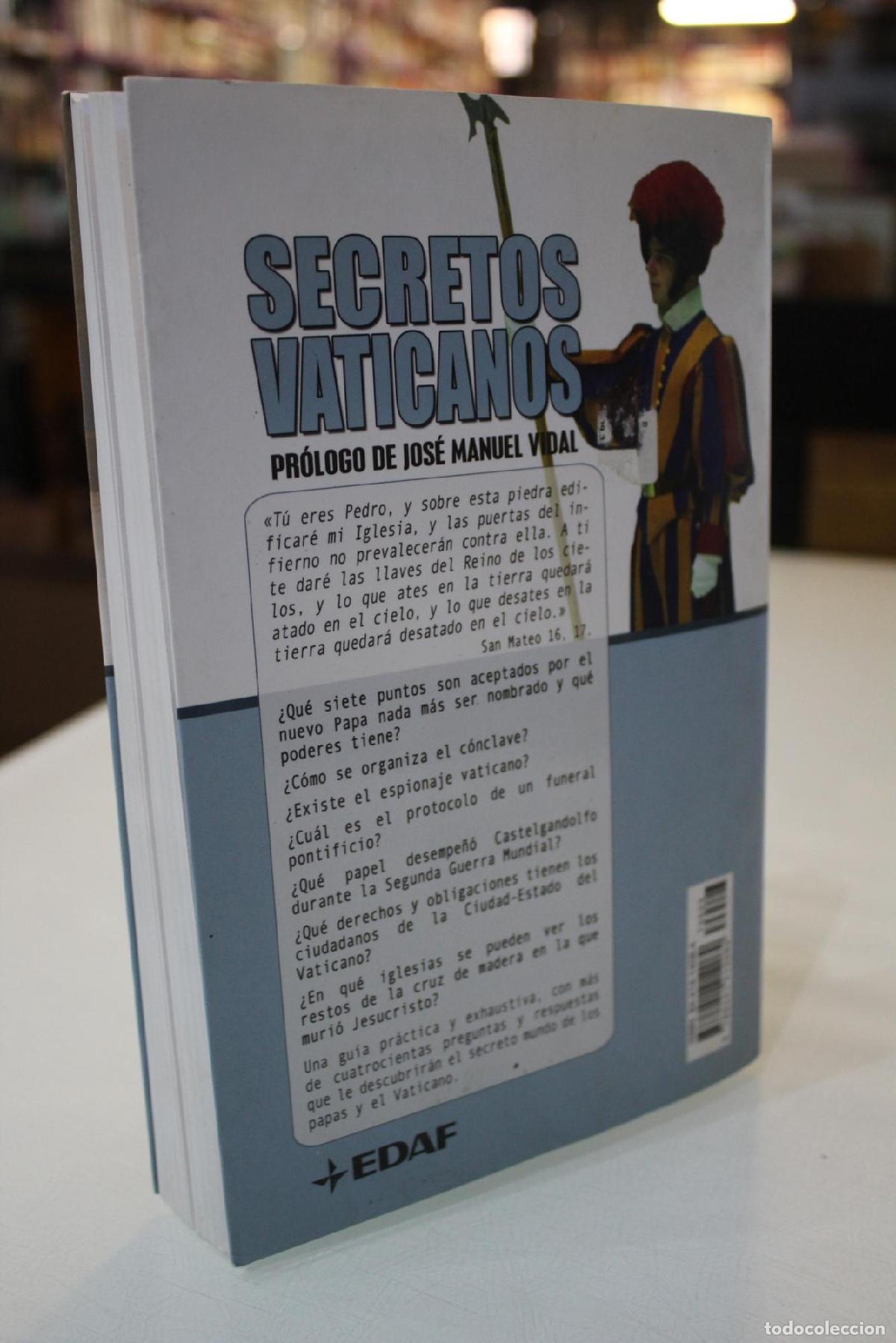 Libros de segunda mano: Secretos vaticanos. En el vaticano, todo lo que no es sagrado es secreto. - Frattini, Eric