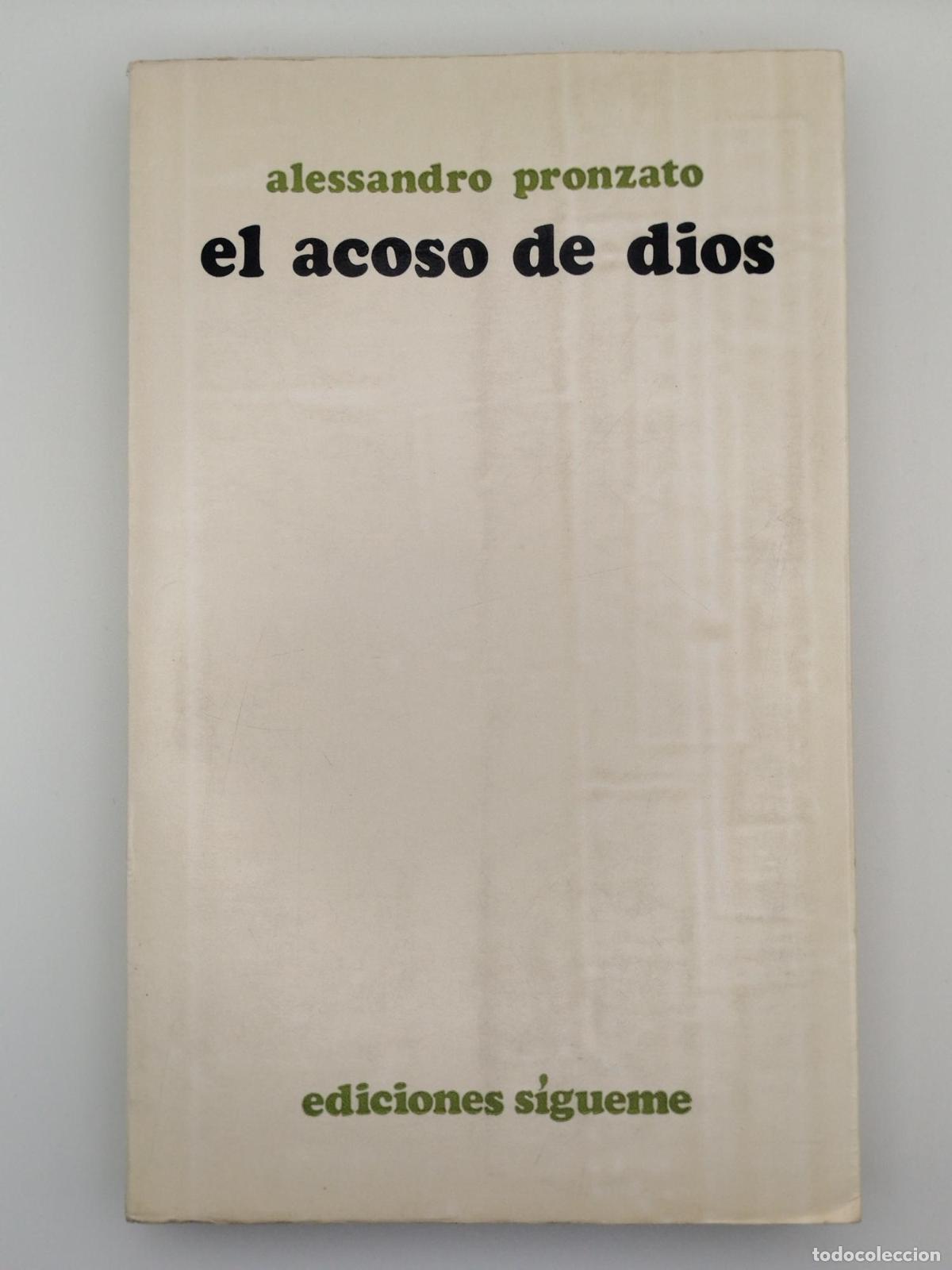 Libros de segunda mano: El acoso de Dios - Pronzato, Alessandro - Foto 1