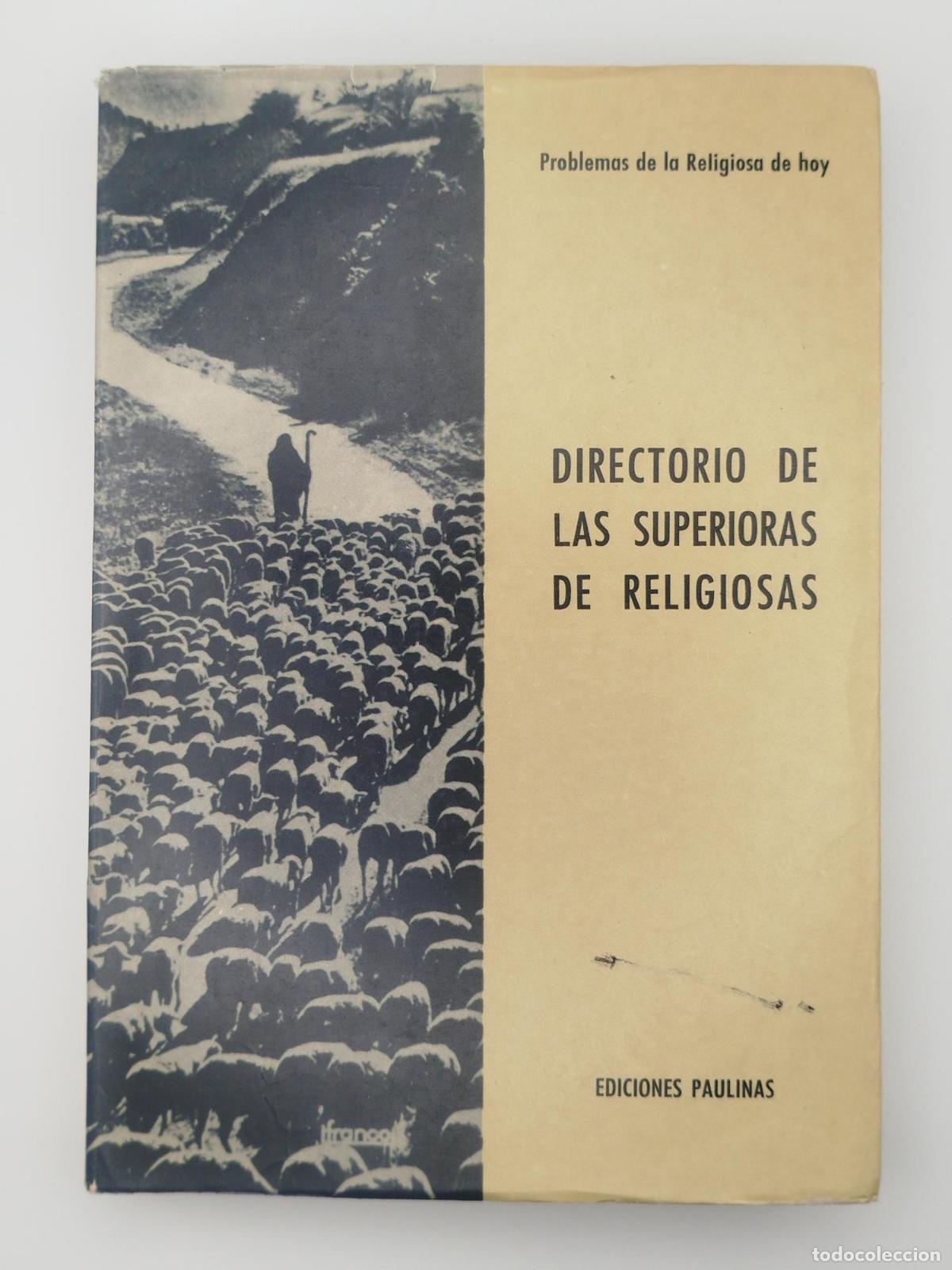 Livres d'occasion: Directorio de las superioras de religiosas -
