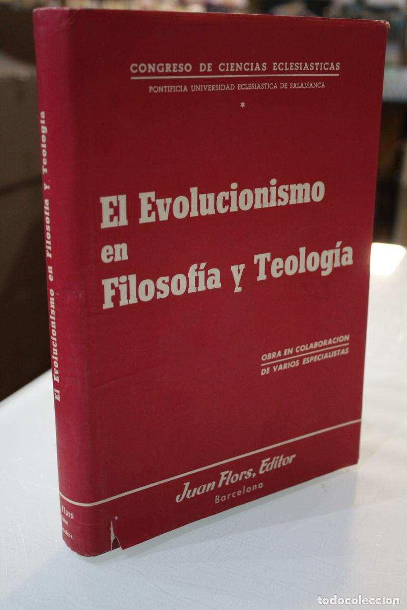 Second hand books: El Evolucionismo en Filosof&iacute;a y Teolog&iacute;a. - Vv.aa.