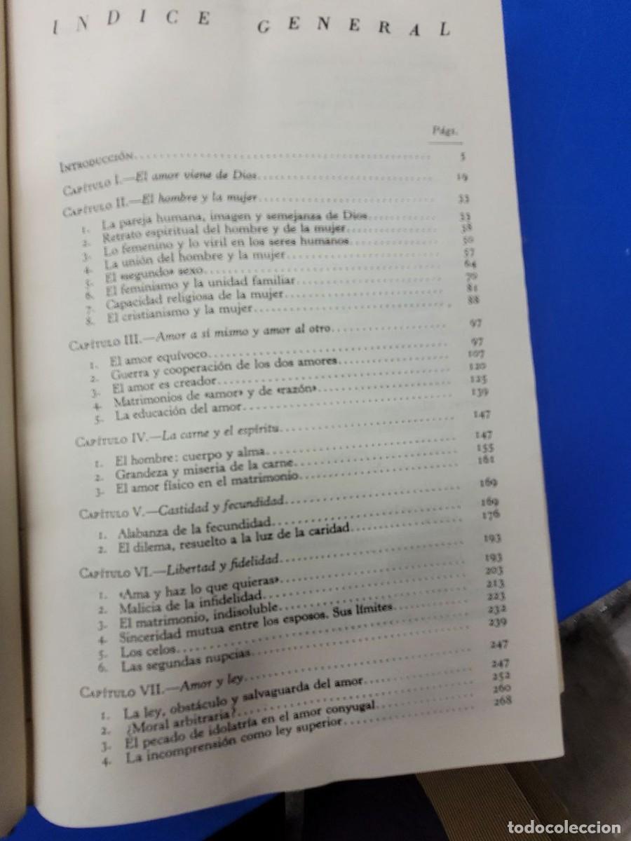 Libros de segunda mano: HOMBRE Y MUJER. 1960 CABODEVILLA. BAC - Foto 3