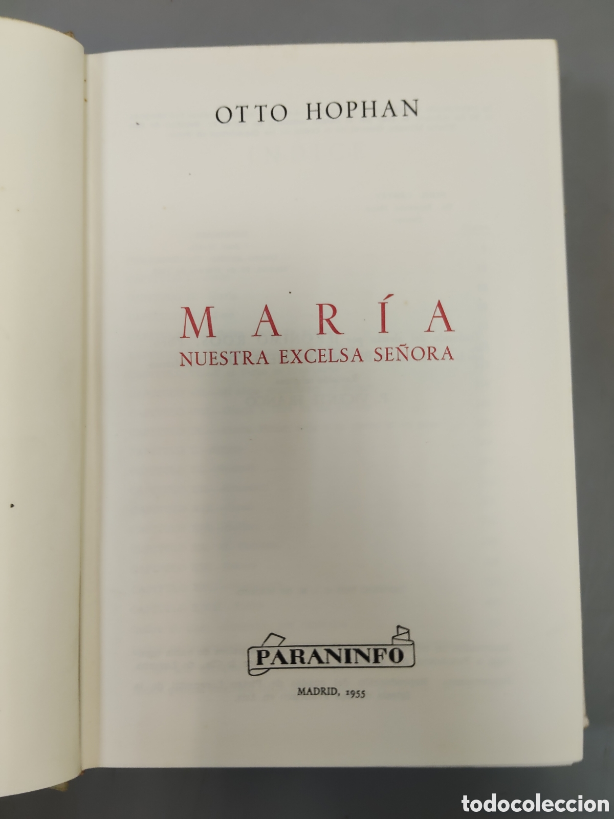 Libros de segunda mano: Mar&iacute;a NUESTRA EXCELSA SE&Ntilde;ORA - Foto 2