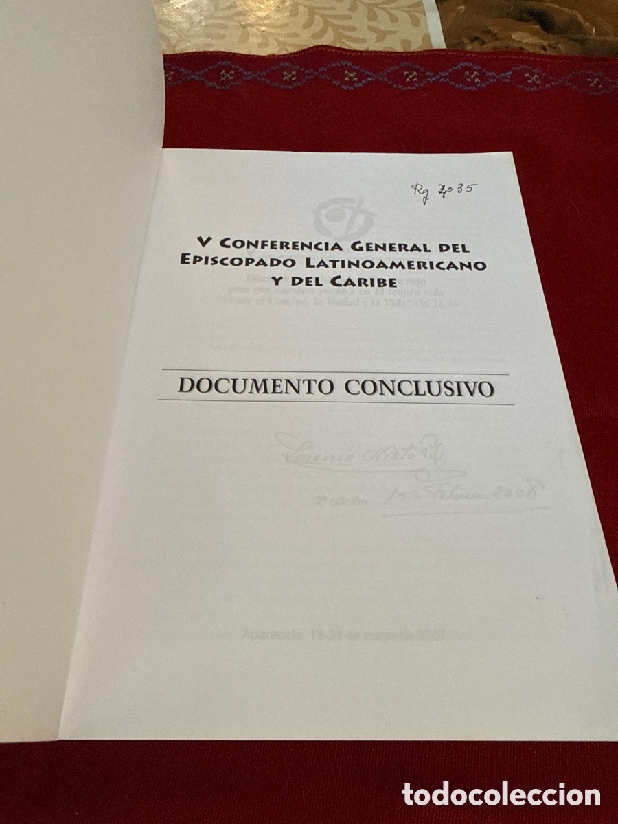 Libros de segunda mano: Documento Conclusivo de Aparecida. - Foto 3