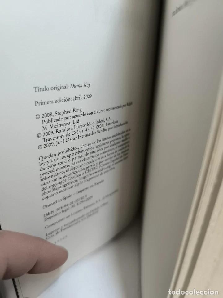 Libros de segunda mano: Duma Key Stephen King 1 Edicion - Foto 5