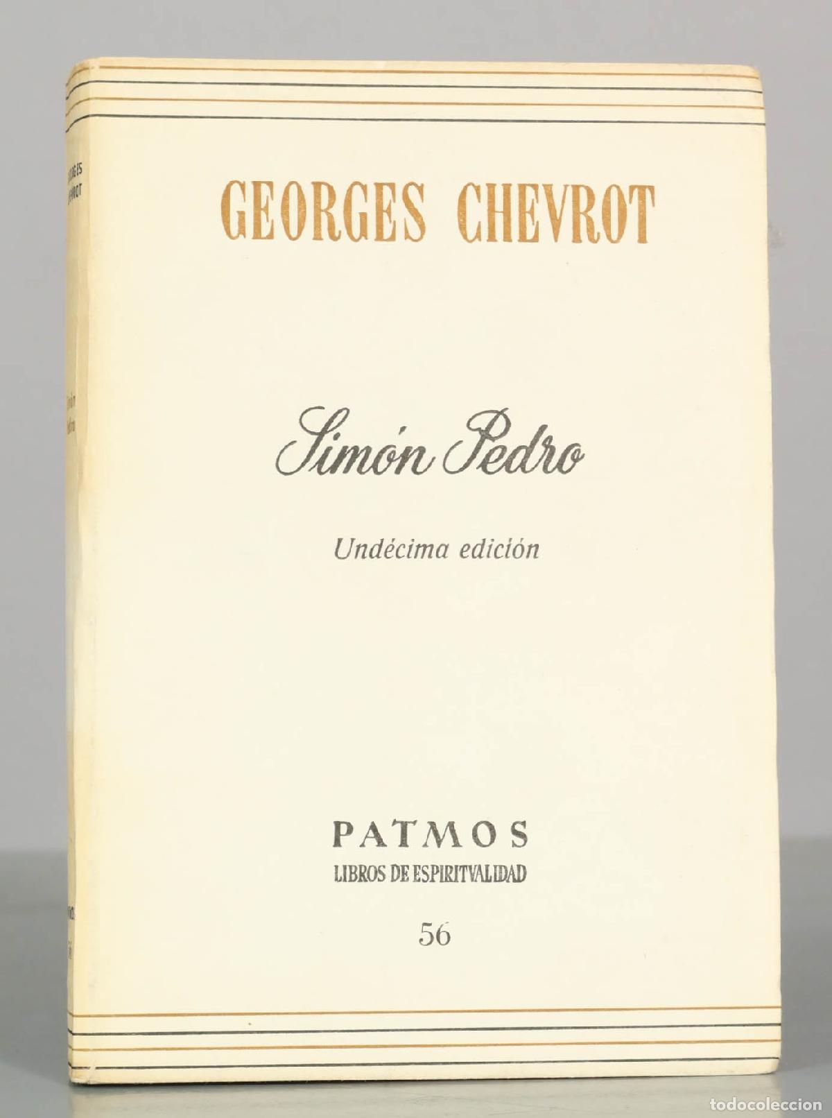 Libros de segunda mano: GEORGES CHEVROT. Sim&oacute;n Pedro. - Foto 1