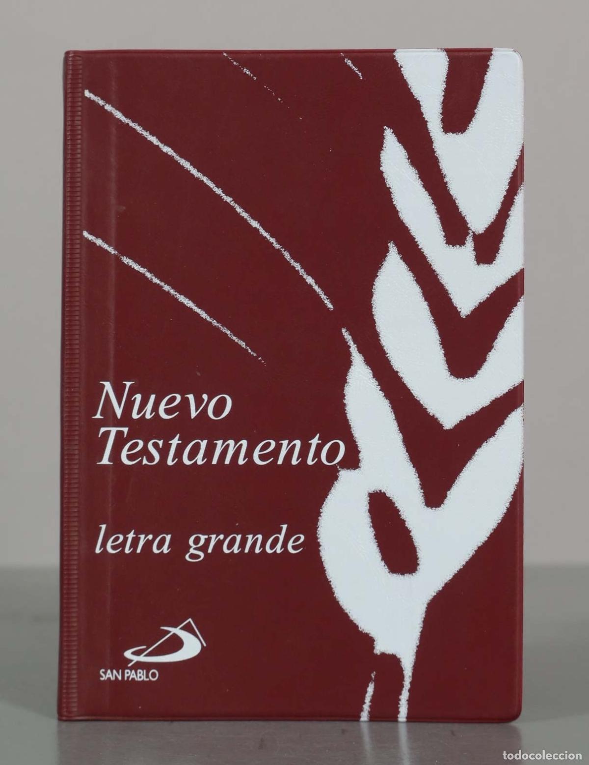 Libros de segunda mano: Nuevo Testamento. Letra grande. - Foto 1