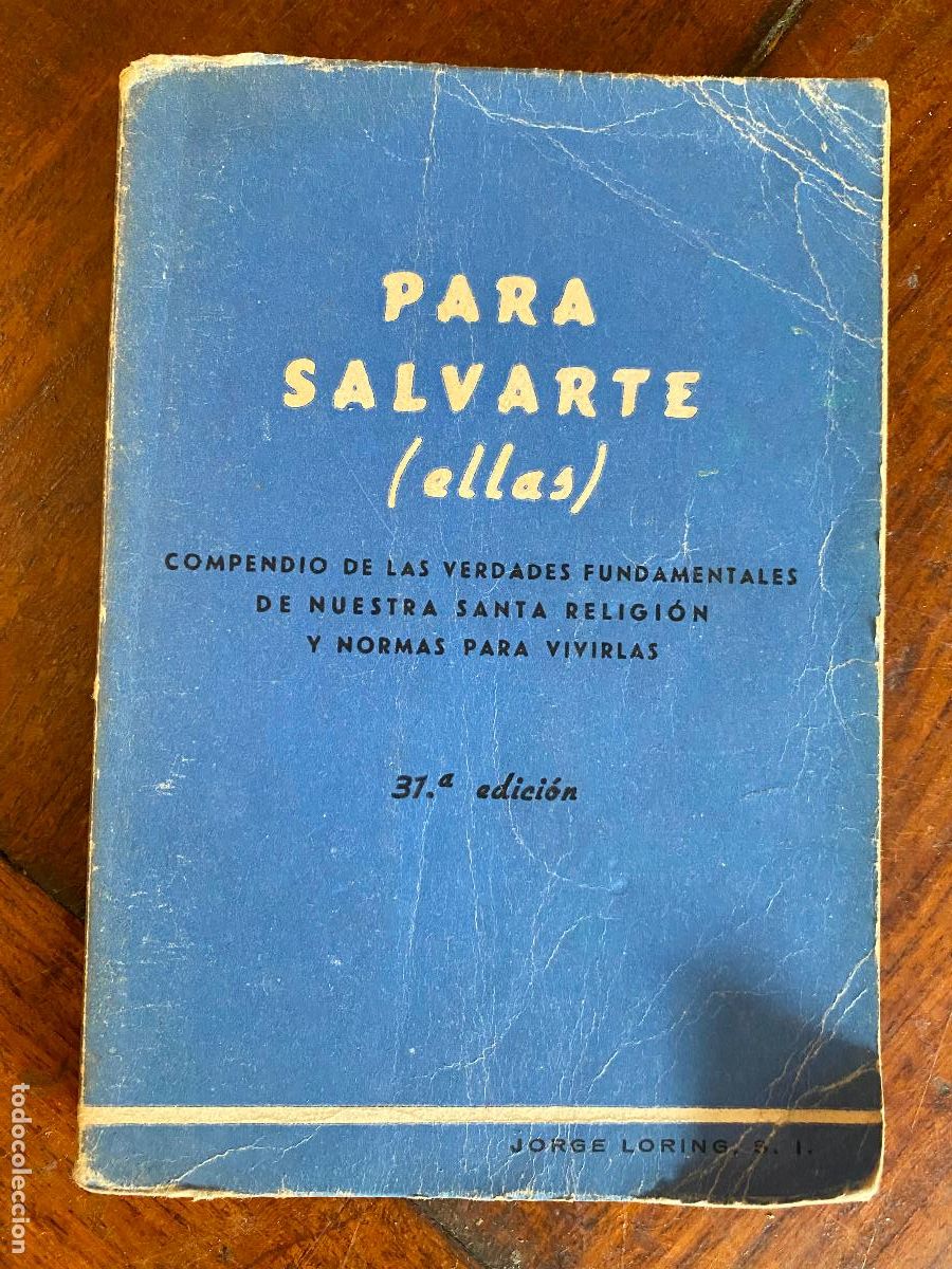 Libros de segunda mano: PARA SALVARTE (ELLAS). JORGE LORING. EDITORIAL SAL TERRAE