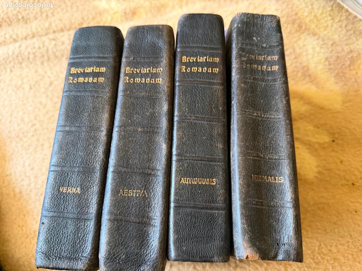 Libros de segunda mano: Lote de libros Breviarium romanum