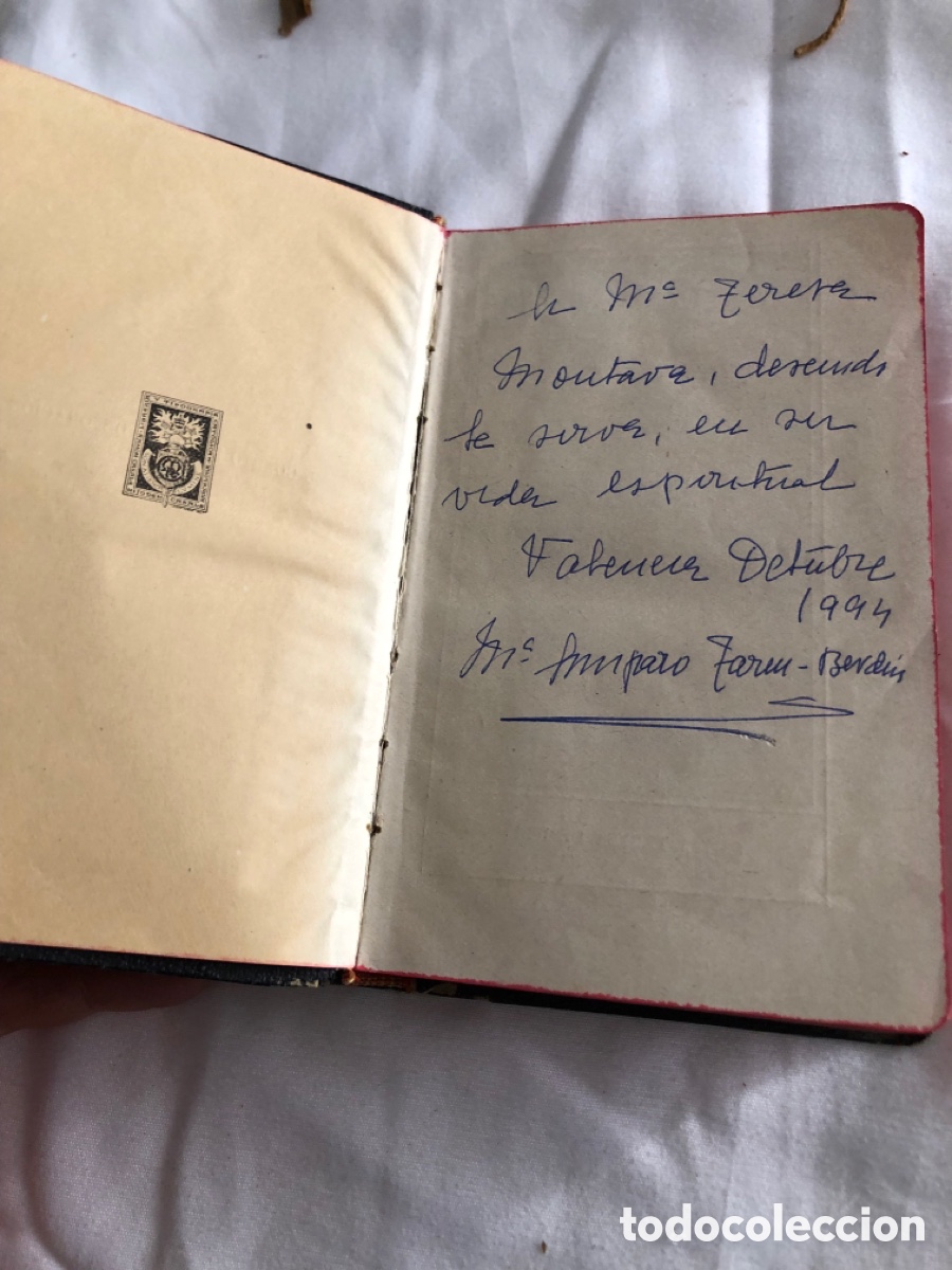 Libros de segunda mano: Libro religioso El Cuarto de Hora de Oraci&oacute;n - Foto 3