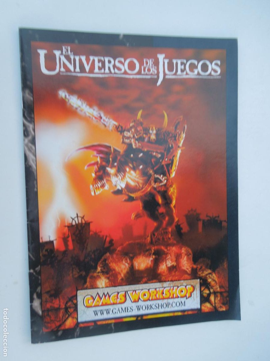 Libros de segunda mano: EL UNIVERSO DE LOS JUEGOS - GAMES WORKSHOP