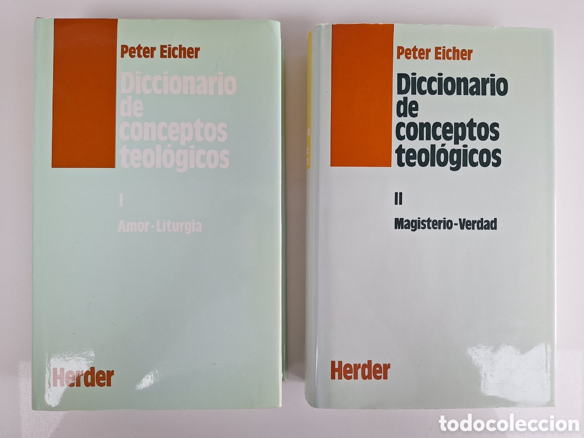 Libros de segunda mano: P. EICHTER, Diccionario de conceptos teologicos