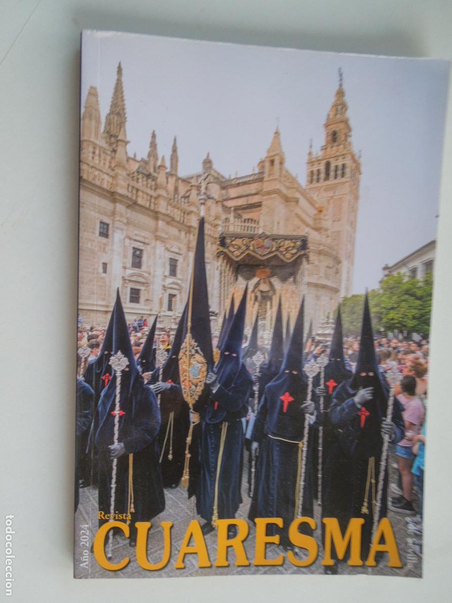 Libros de segunda mano: CUARESMA DE SEVILLA - A&Ntilde;O 2024 - PORTADA HERMANDAD DE LA CARRETERIA