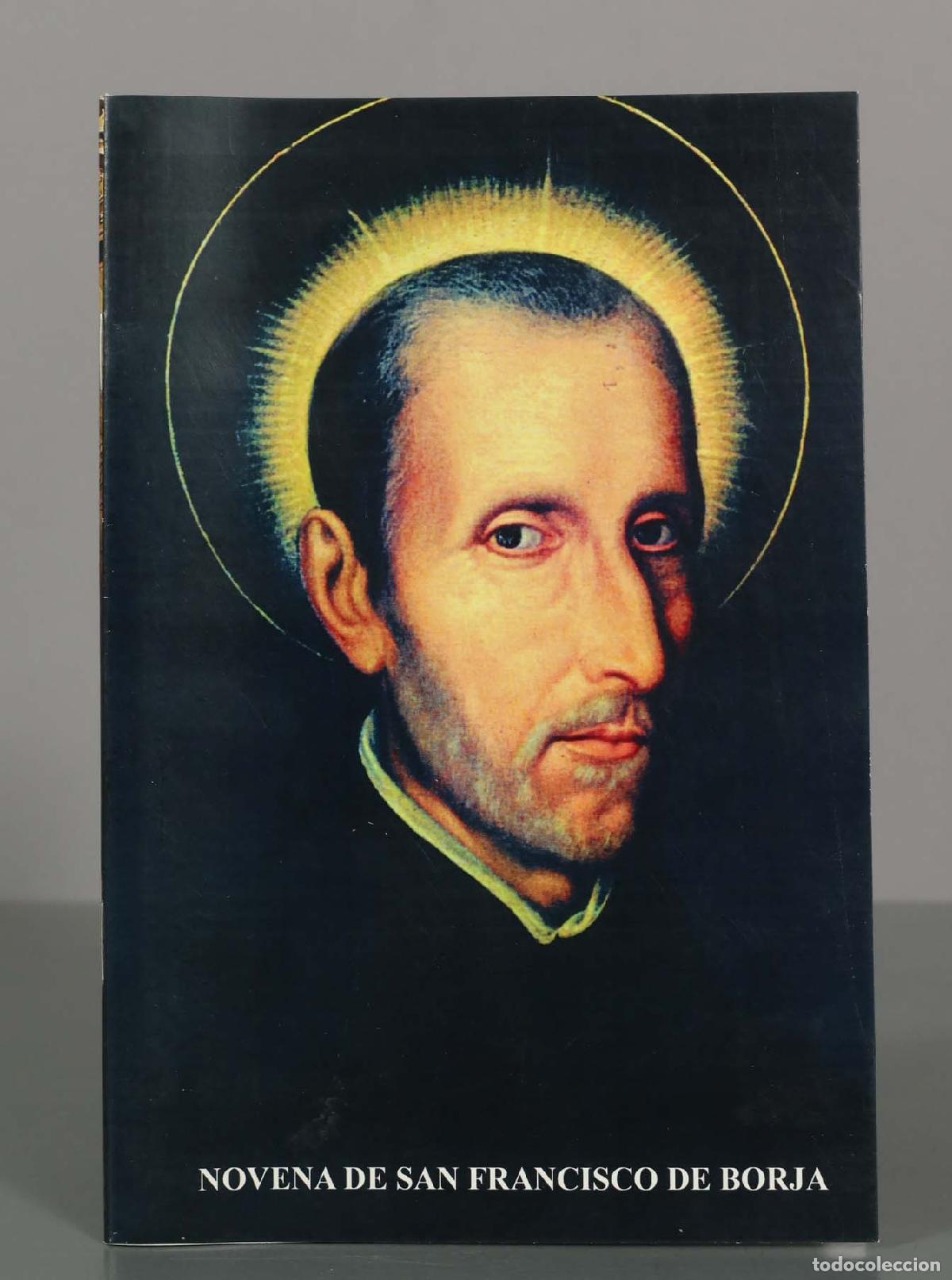 Libros de segunda mano: NOVENA DE SAN FRANCISCO DE BORJA. - Foto 1