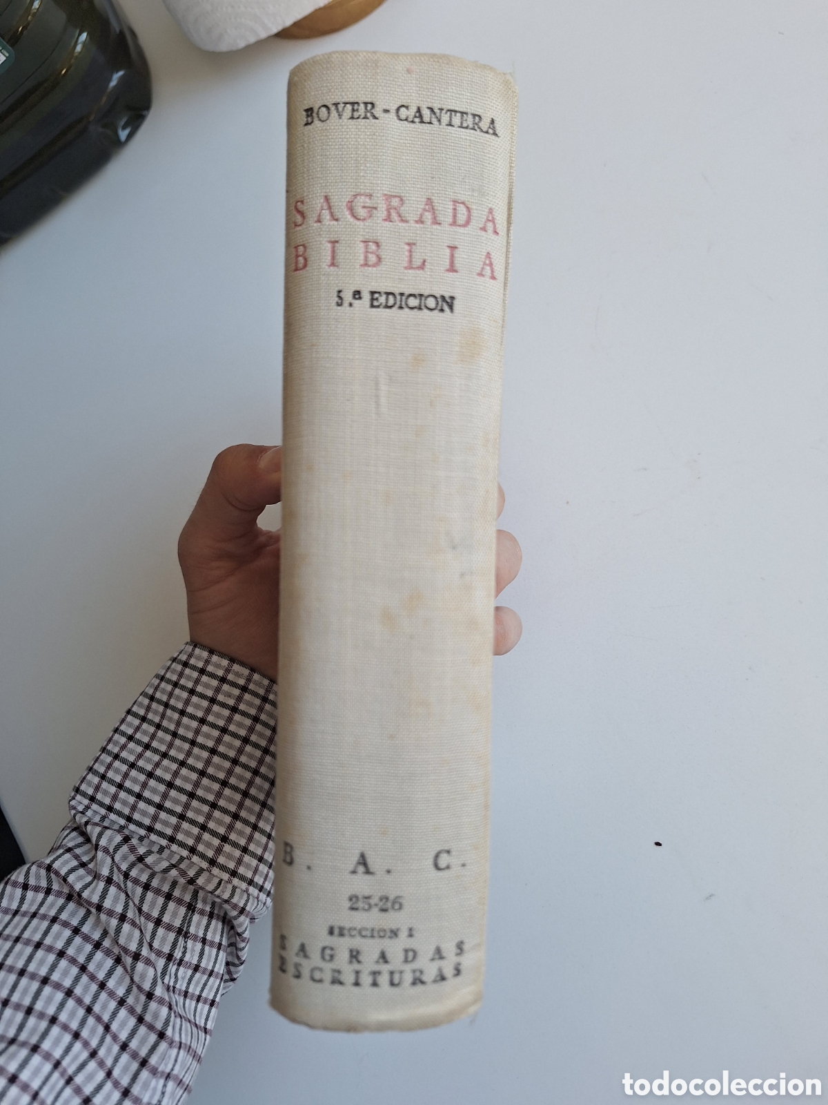 Libros de segunda mano: Sagrada Biblia Bover Cantera, 5a ed, 1957