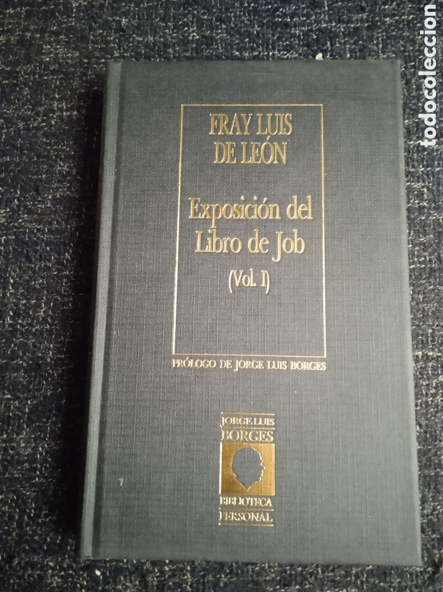 Libros de segunda mano: exposici&oacute;n del libro de job vol I / fray luis de le&oacute;n