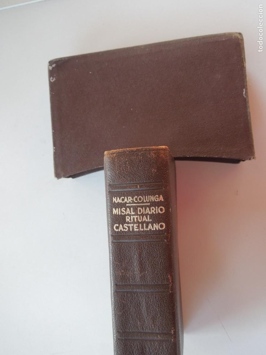 Libros de segunda mano: MISAL DIARIO - NACAR/COLUNGA - LAT&Iacute;N CASTELLANO - DEVOCIONARIO Y RITUAL - EDITORIAL VALL&Eacute;S 1966.