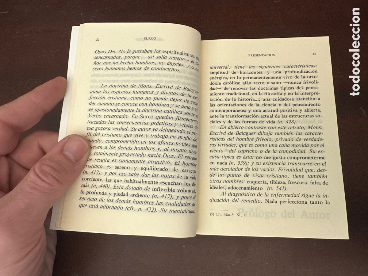 Libros de segunda mano: SURCO - JOSEMARIA ESCRIVA DE BALAGUER - Foto 4